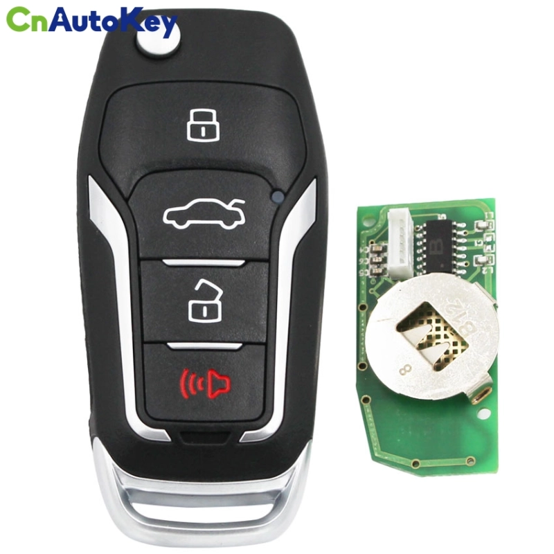 B12-4 KD900 URG200 3+1 Buttons Remote Control 4 Buttons Car Key Remote  F Style For KD900