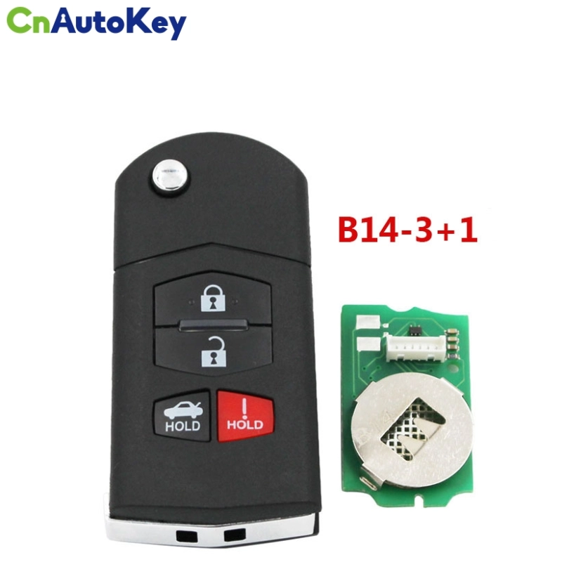 B14 3+1 KD900 URG200 Remote Control 3+1 Button M Key Style Universal Car Key Remote for KD900