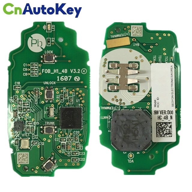 CN020081 Genuine 2018 Hyundai IX35 Smart Remote Key 433MHZ 8A chip