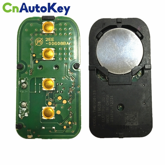 CN007115 for Toyota 2 Button Smart Card 434MHZ 47chip TWB1G0125