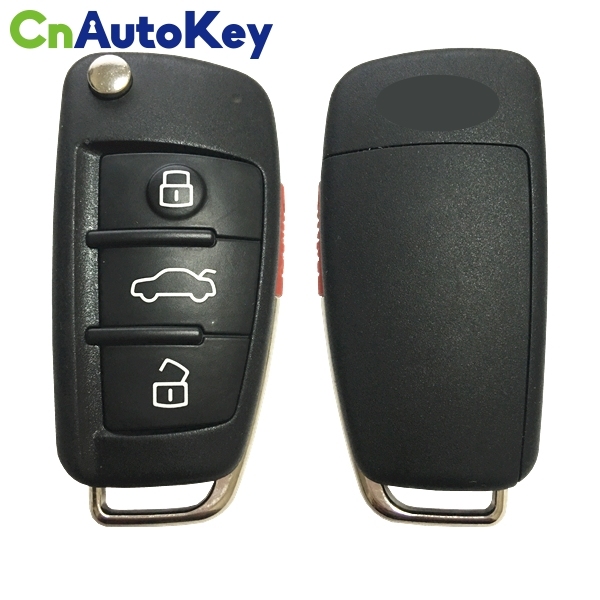 CN008066 Original Audi 4 Button Flip Key Remote Key Fob 315MHZ 8V0 837 220A NBGFS12A71