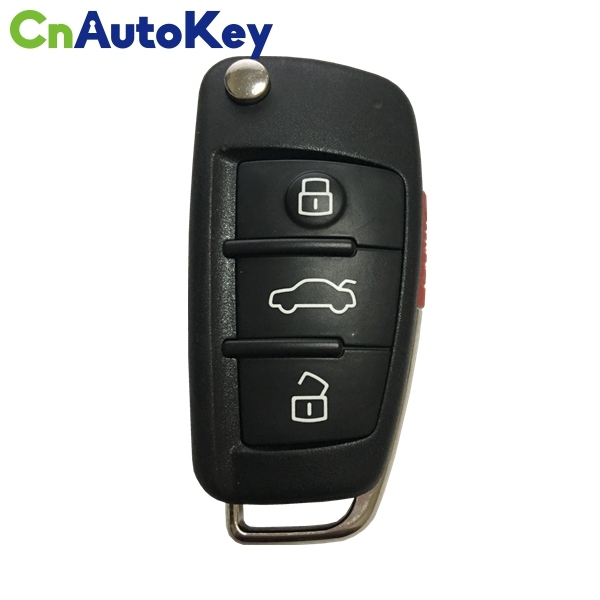 CN008066 Original Audi 4 Button Flip Key Remote Key Fob 315MHZ 8V0 837 220A NBGFS12A71