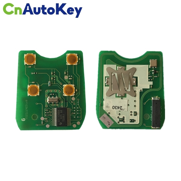 CN018086 2008 - 2011 OEM Ford Remote Key (3 + 1) buttons - 315 MHz 4D63 Fcc# CWTWB1U722