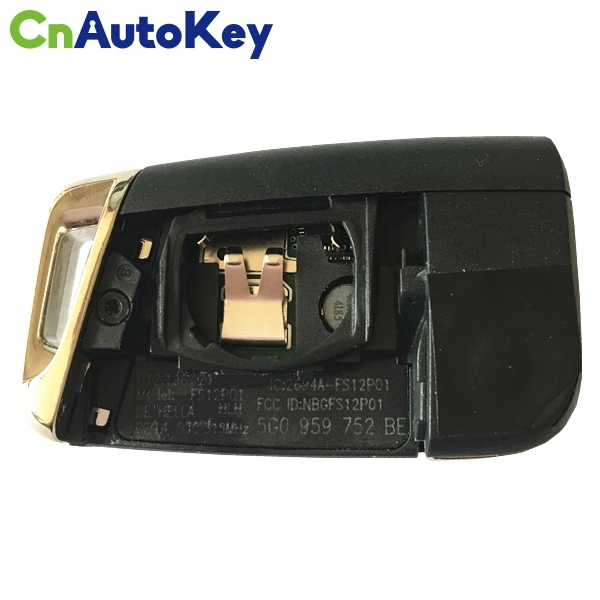 CN001086 For Vw Golf Polo Touran Etc 3+1 Button Flip Key Fob Remote 5g0 959 752 BE 315mzh Keyless GO