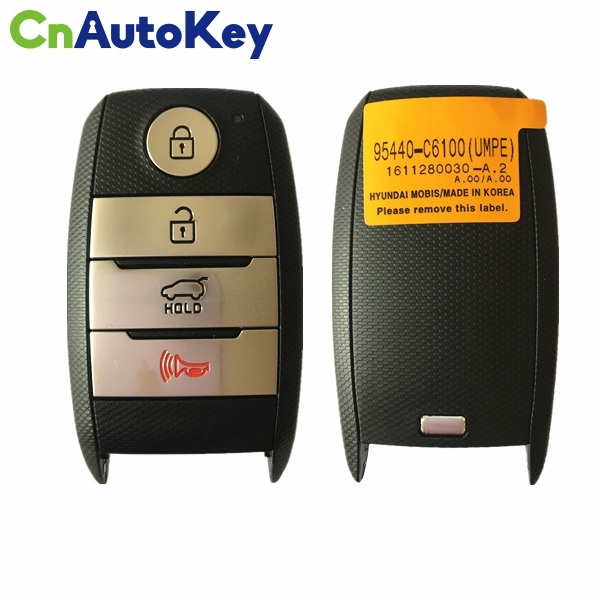 CN051047 Genuine KIA Sorento Genuine Smart Key Remote 2017 4 Buttons 433MHz 95440-C6100