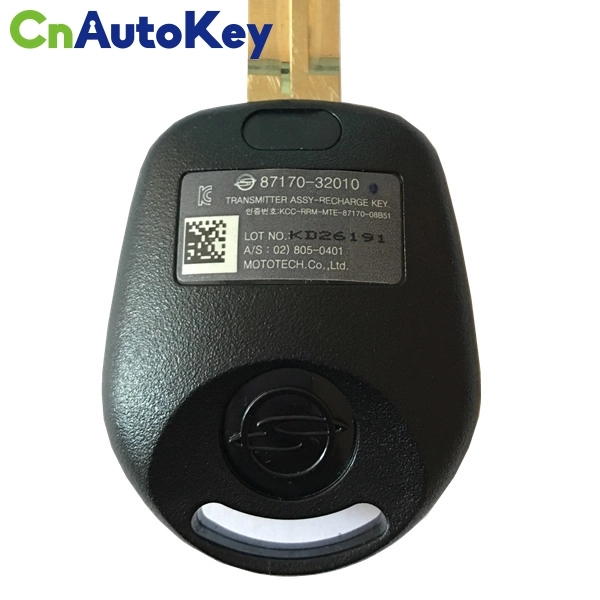 CN096015 ORIGINAL Key for SsangYong  447MHz 4D60 80 Bit Part No 87170-32010