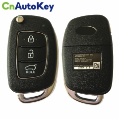 CN020091 2015 -2017 Hyundai Creta ix25 2015 -2017 Remote Flip Key 3B 433MZ 4D60 RKE-4F17