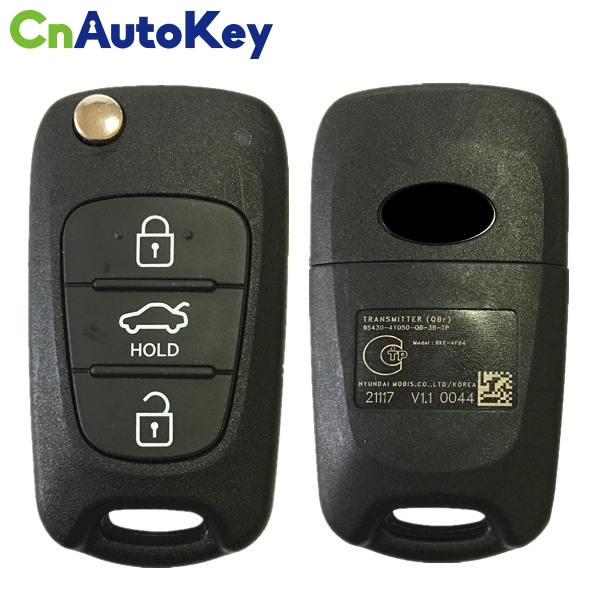 CN051051 Kia Rio remote flip key 433mhz PCF7936 95430-4Y050 RKE-4F04