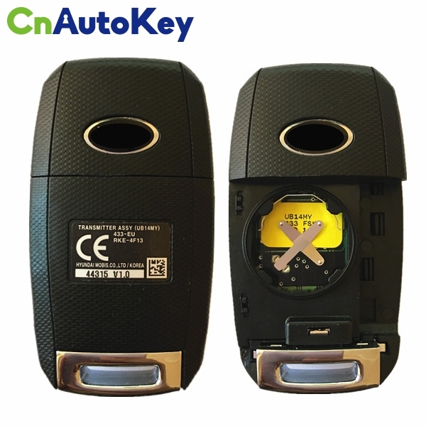 CN051057 KIA Rio Genuine Flip Remote Key 2014 3 Button 433MHz 95430-1W053  (UB14MY)