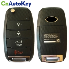 CN051058 Kia Optima Genuine Flip Remote Key 4 Button 315MHZ NYODD4TX1306-TFL