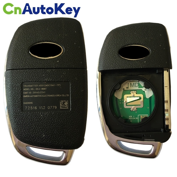 CN020103 Genuine Hyundai Elantra 2012 3 Button Remote 433MHz -OKA-868T (MD)