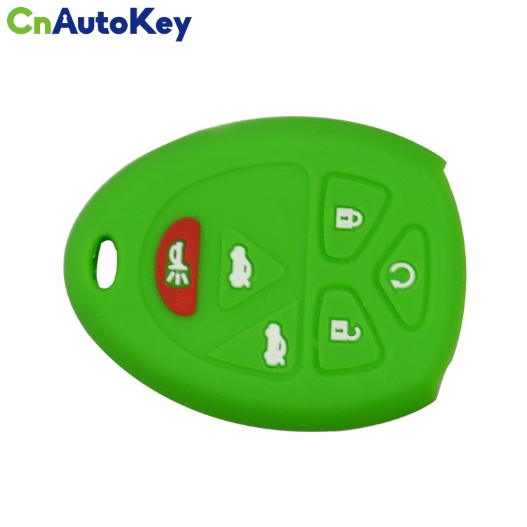 SCC013005 Silicone Cover Remote Smart Key Case For Buick GMC Enclave For Chevrolet 6 Buttons Good Quality Shell