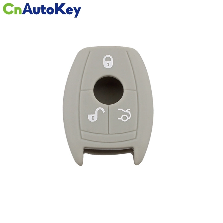 SCC002005 Silicone Car Key Case for Mercedes Benz W203 W210 W211 AMG W204 C E S CLS CLK CLA SLK SMART A C E S CLASS 3BTN