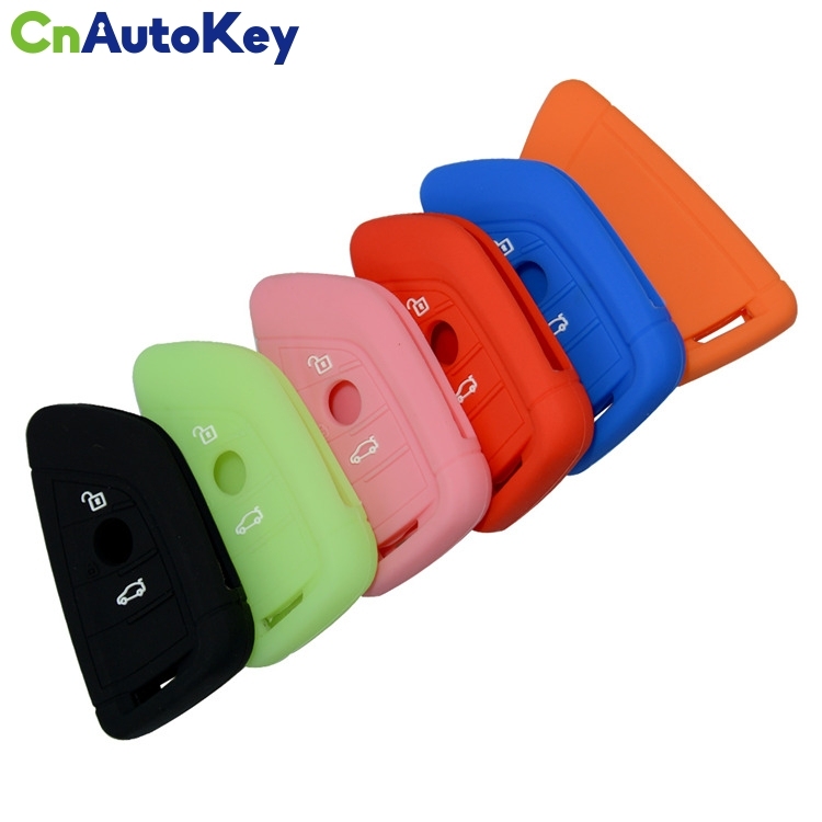 SCC006004  Car Key Fob Cover Case Skin Protect Holder For BMW 1 2 5 Series 218i X1 F48 X5 X6 F15 Remote Keyless