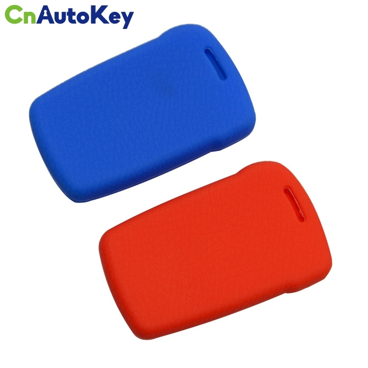 SCC006012 Car Stying Silicon Key Fob Case Cover Set New Skin For BMW 3 5 7 Series 3 Buttons Remote Keyless Entry