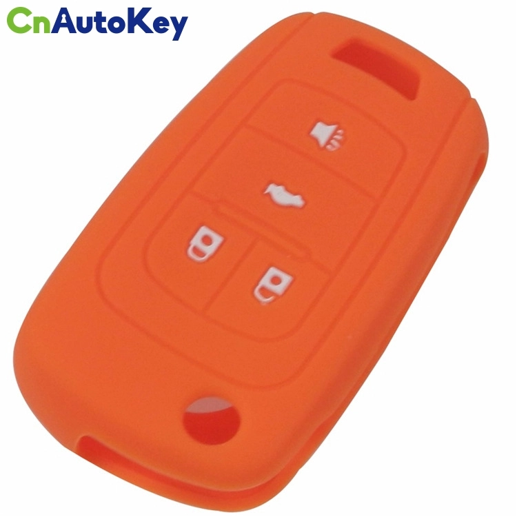 SCC013006 4 Buttons Silicone Remote Car Key Case Cover For Chevrolet Cruze Trax Lova Malibu For Buick For Opel Mokka