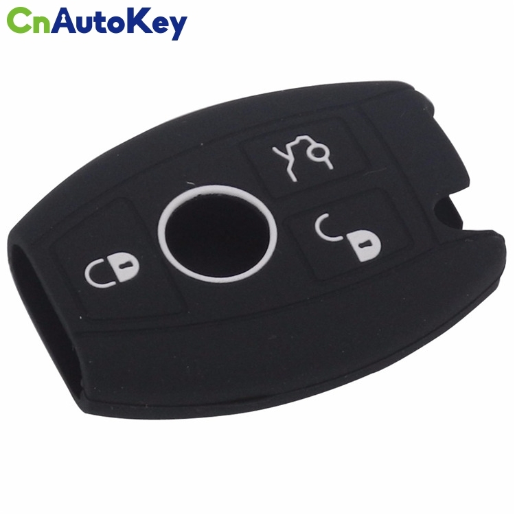 SCC002008 3 Buttons Car Silicone For Benz Smart W203 W211 CLK A C E S Class Slk Cl Key Cover Case