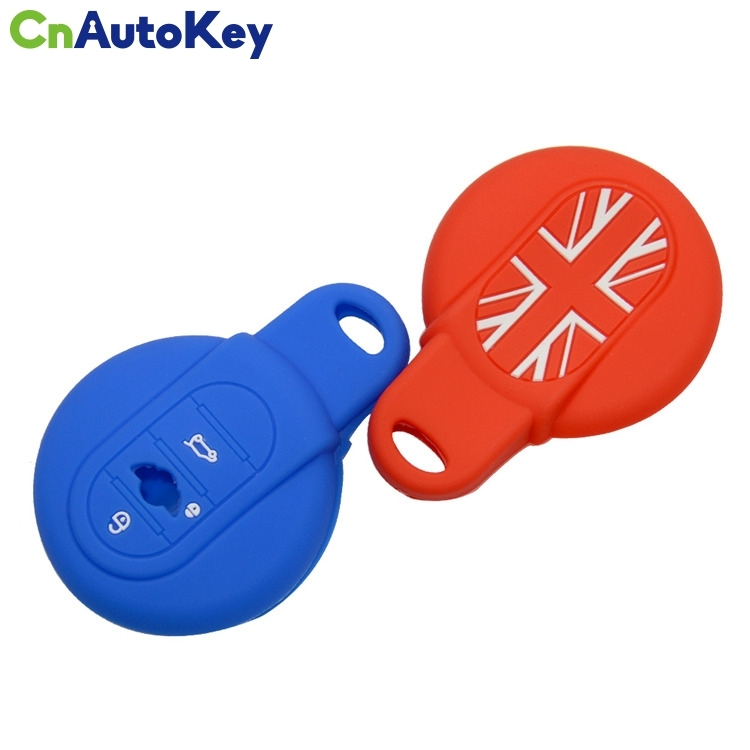 SCC006007  Replacement Silicone car Key cover Cases Cover Bag Fit for BMW MINI Cooper 2014 2015 f55 f56 key Car accessories