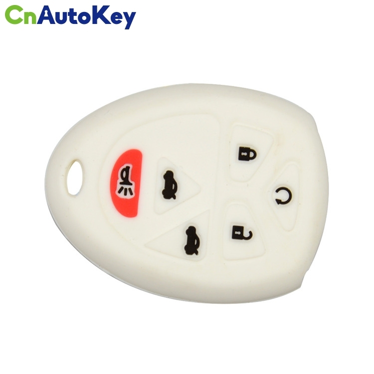 SCC013005 Silicone Cover Remote Smart Key Case For Buick GMC Enclave For Chevrolet 6 Buttons Good Quality Shell