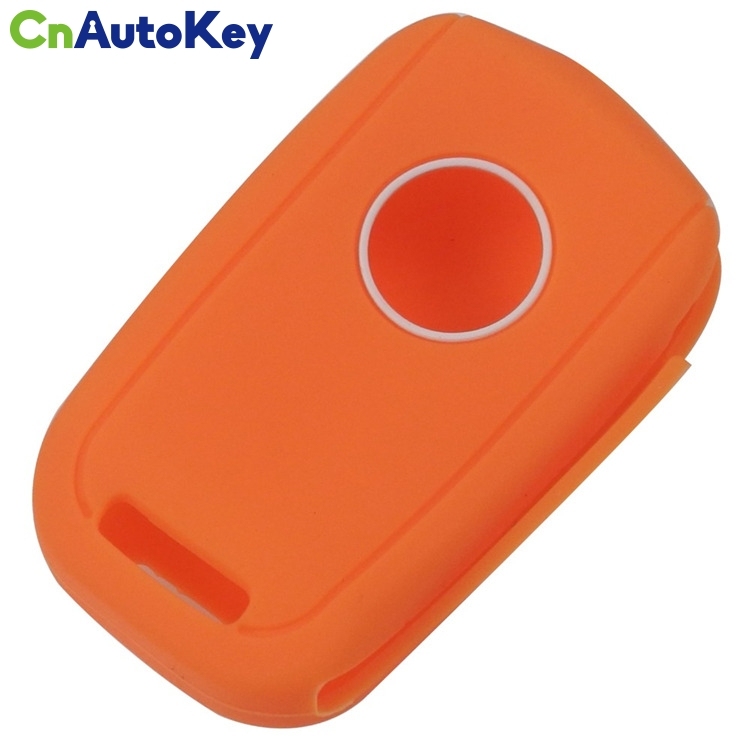 SCC013008 Rubber Skin Silicone Case for Buick Excelle Regal RS 3 Button Remote Flip Folding Key Cover Holder Protector