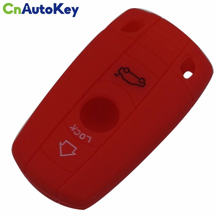 SCC006008 3 Buttons Remote Silicone Car Fob Key Case Cover For BMW X1 X5 X6 1 3 5 7 E Series Z4 M3 M5 Smart Key