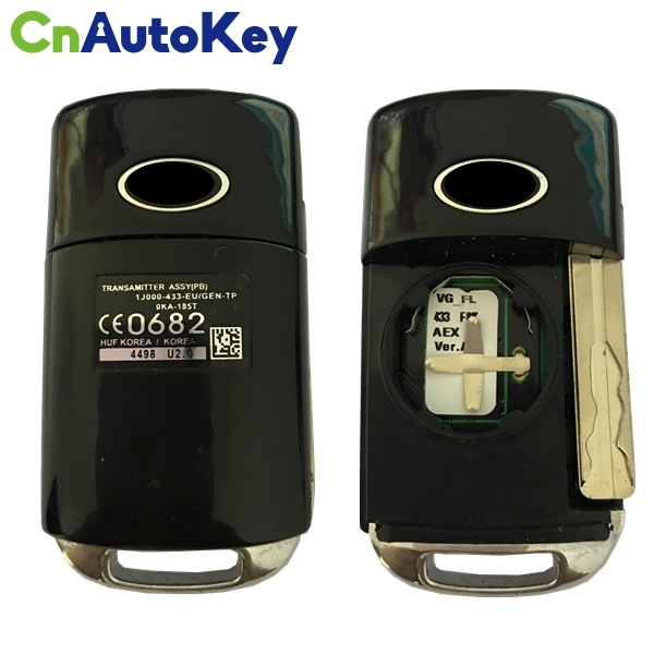 CN051076 Original Kia Remote Key 3+1B 433MHZ OKA-185T TRANSAMITTER(PB) 1J000-433-EU/GEN-TP