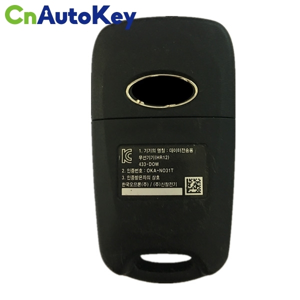 CN020113 For Hyundai Porter Remote Flip Key 2B 433MHZ 433-DOM, OKA-NO31T