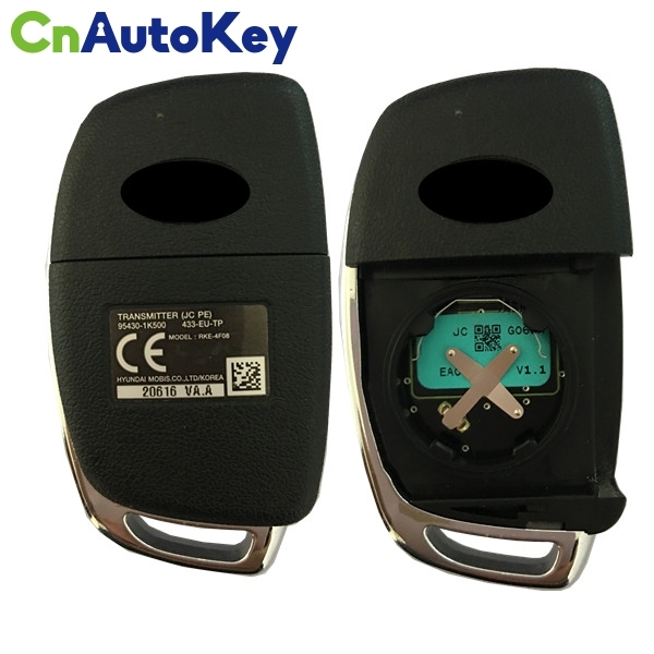 CN020109 ORIGINAL Flip Key for Hyundai Santa Fe 2012-2014 433MHZ 4D60 95430-1K500