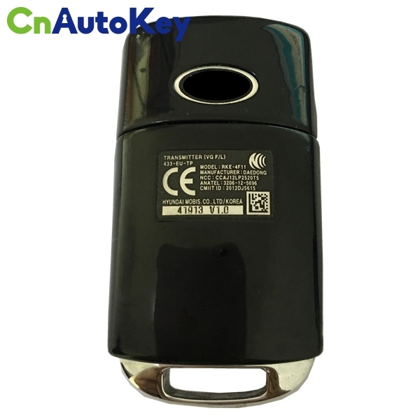 CN051078 KIA Cadenza Genuine Flip Remote Key 3 Buttons 433MHz 2014 95430-3R300