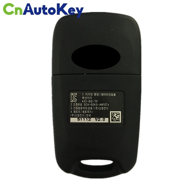 CN020112 2010-2013 Hyundai  Remote Flip Key 3B – 433Mhz – 95430-2T500