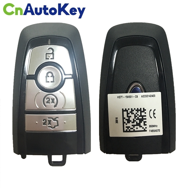 CN018071 ORIGINAL Key For Ford Frequency 868 MHz Transponder HITAG PRO Part No HS7T-15K601-CB