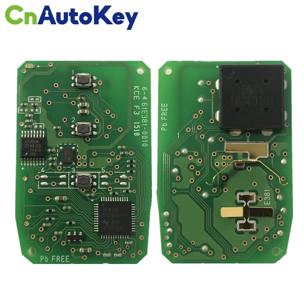 CN007119 ORIGINAL Smart Key for Toyota 3Buttons 434MHz  Texas 128-bit AES  Model BS1EK Keyless GO