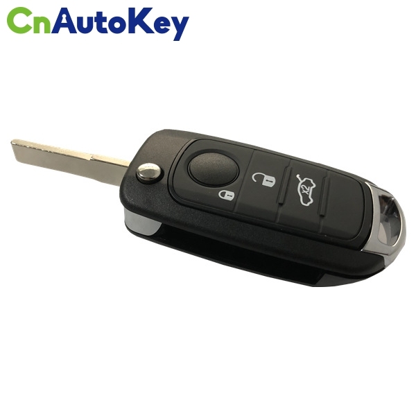CS01700 Flip Key for Fiat 500 500X 3Buttons key shell  Blade SIP22