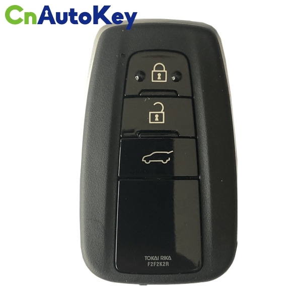 CN007123 ORIGINAL Smart Key for Toyota Land Cruiser 3Buttons 128-Bit AES 433mhz 0010 F43口