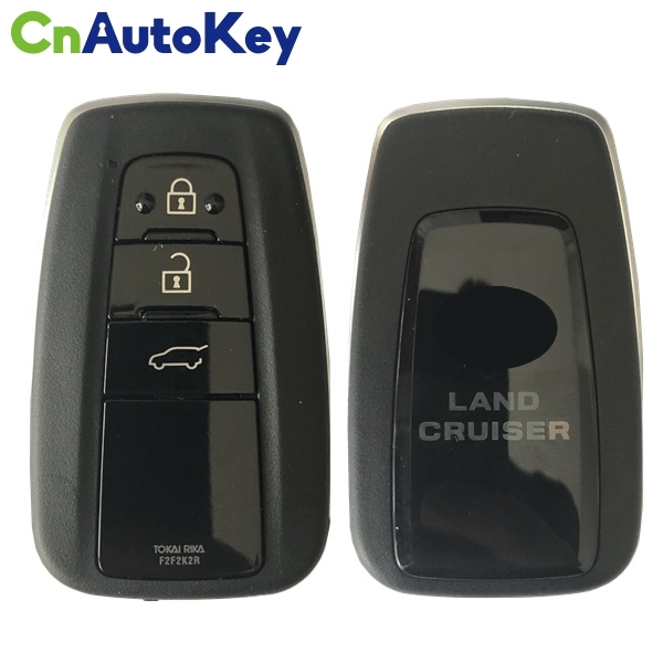 CN007123 ORIGINAL Smart Key for Toyota Land Cruiser 3Buttons 128-Bit AES 433mhz 0010 F43口
