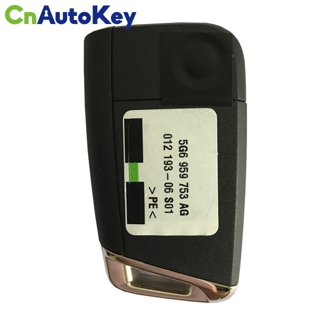 CN001090 ORIGINAL Flip Key for VW 3 Buttons  434MHz  MEGAMOS 88 AES MQB  Part No 5G6 959 752AG