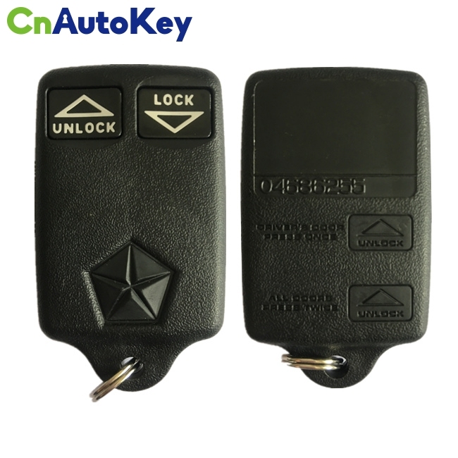 CN015056 Genuine Chrysler Jeep Dodge Cherokee Etc 2 Button Remote Key Fob 04686255