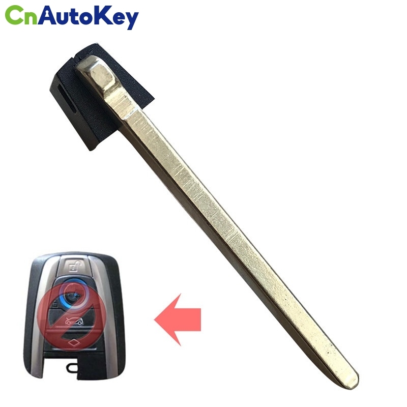 CS006027 New Smart Remote Key Replacement Uncut Blade Blank Emergency Insert For BMW I8