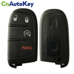 CN086030 2015 - 2019 Jeep Renegade 3+1 Button Smart Key FCC ID M3N40821302 HITAG 128-bit AES 6BY88DX9AA