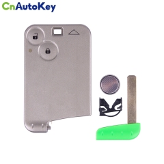 CN010003 2 Buttons Car Complete Remote Key For Renault Laguna Card Key 433MHZ 7947 CHIP