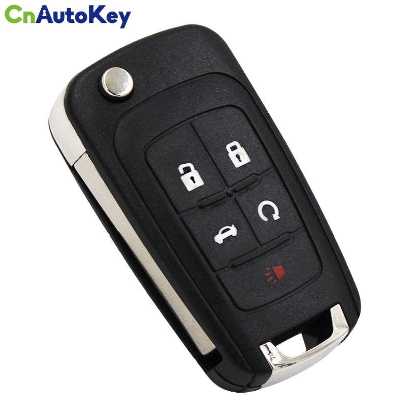 CN014008 New Remote Key 5 Button 433MHz ID46 for 2010-2014 Chevrolet Cruze Uncut