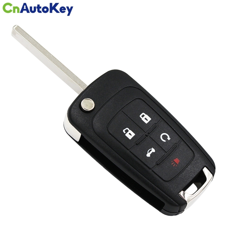 CN014008 New Remote Key 5 Button 433MHz ID46 for 2010-2014 Chevrolet Cruze Uncut