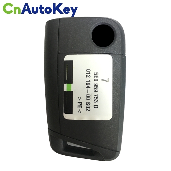 CN001091 3 Buttons 434 MHz MQB Type Flip Remote Key for Skoda Octavia 2012-2018 - 5E0 959 753 D