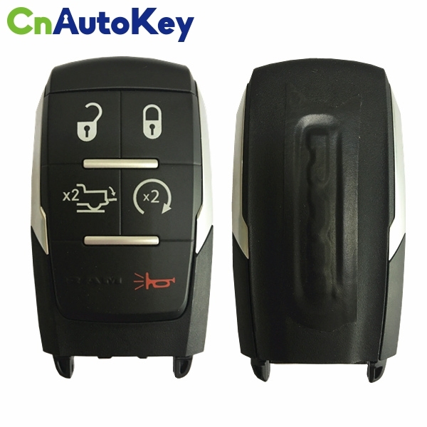 CN087021 2019 Dodge Ram Pickup HD 2500-5500  5-Button Smart Key  PN 68374994AB  GQ4-76T (OEM)