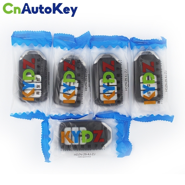 CNKY006 KYDZ Smart Remote Key HDZN-4 button（move the door button）with emergancy key (Overseas