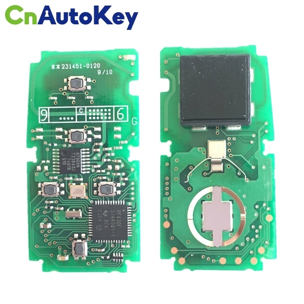 CN007142  OEM New 5 Button Remote Control for Alphard with 315MHz Smart Car Key 89904-58330