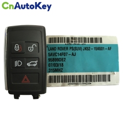 CN004031 New Smart Remote Key Fob 315MHz 5 Button for LAND ROVER PEPS(SUV) JK52-15K601-AF