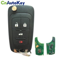 CN014006 4 Button Flip Remote Key Folding 315MHz  ID46 Chip for Chevrolet Cruze 2011-2014