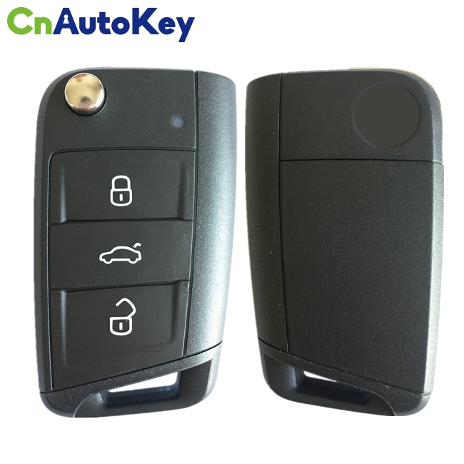 CN001095 For Volkswagen Polo 3 Button Remote Flip Key Fob 434MHZ 2G6 959 752 NCP2161W chip