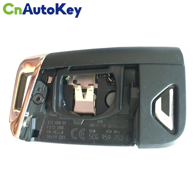 CN001096 For 2019 Volkswagen jetta 3 Button Flip Key Fob Remote 5CG 959 752 E 434mzh NCP2161W chip Keyless GO